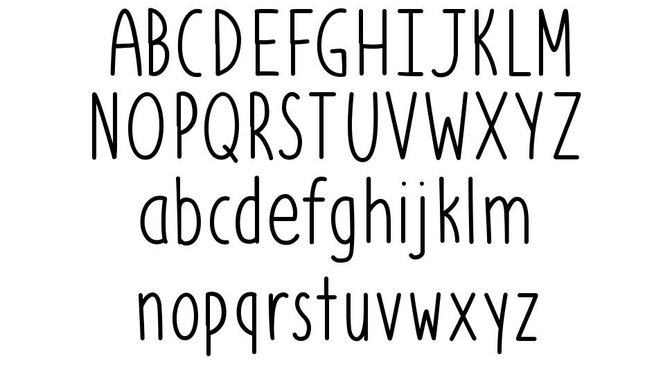 Azurite font specimens