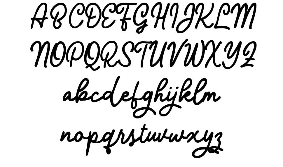 Azzura Lineweight font specimens