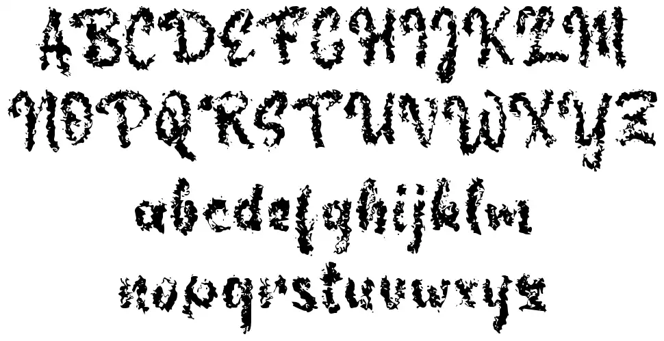 b Beling Kaca font by wep | FontRiver