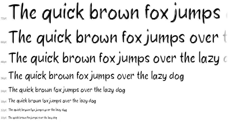 b Best Friendfont waterfall
