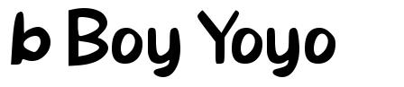 b Boy Yoyo font