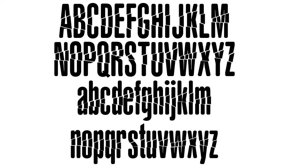 Babalusa Cutfont specimens