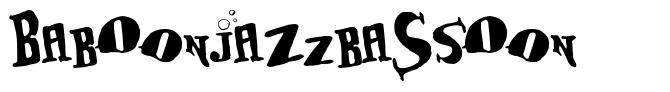 BabOonjaZzbaSsOon font