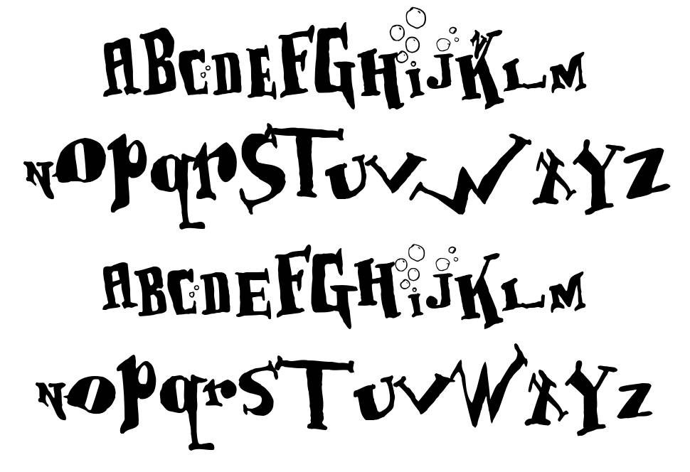 BabOonjaZzbaSsOon font by Schmopyright FontRiver