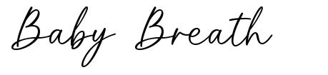 Baby Breath font