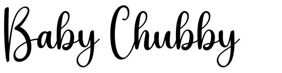 Baby Chubby font