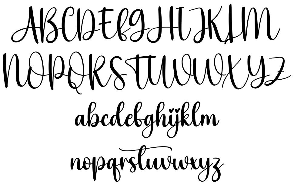 Baby Chubby font specimens