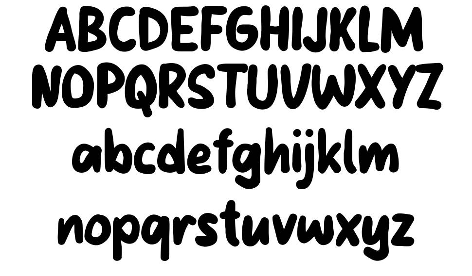 Baby-Cribs font specimens