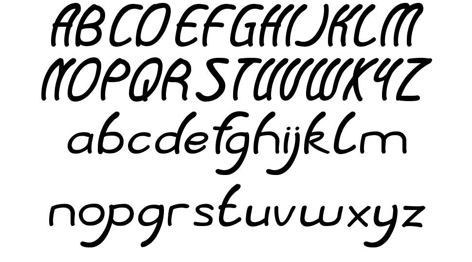 Baby Cuttie font specimens