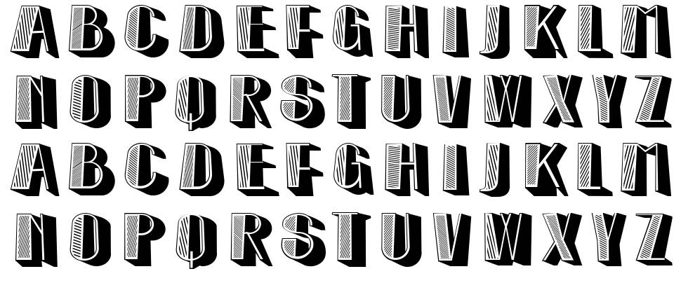 Baby Freedom font specimens