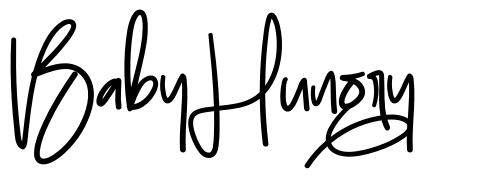 Baby Hungry font