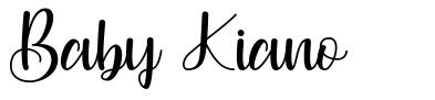 Baby Kiano font