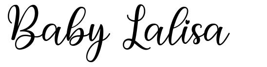 Baby Lalisa font