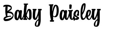 Baby Paisley font
