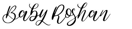 Baby Roshan font