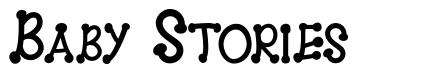Baby Stories font