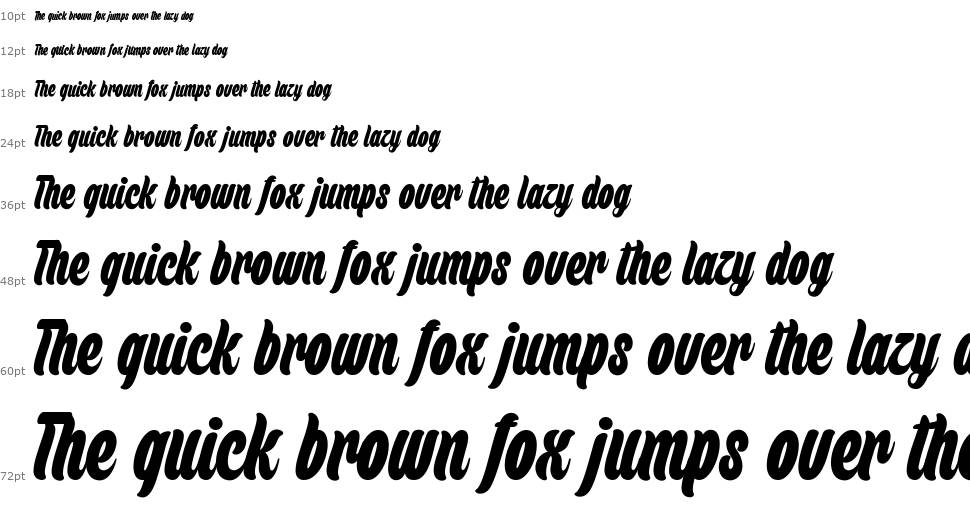Backpack font Waterfall
