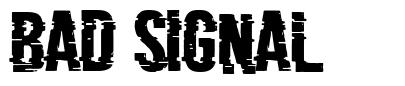 Bad Signal schriftart