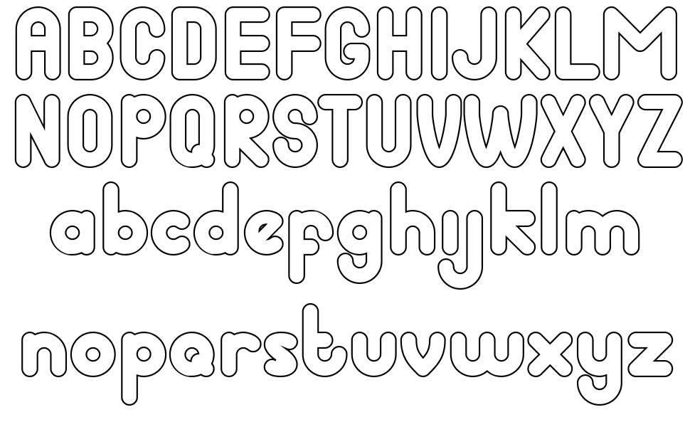 Badjang font