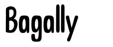 Bagally font
