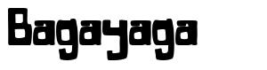 Bagayaga schriftart