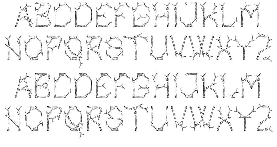 Bagonk Branch font
