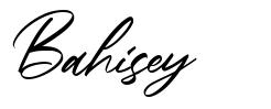 Bahisey schriftart