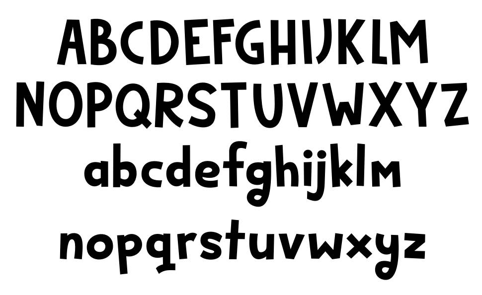Bakeapple font specimens