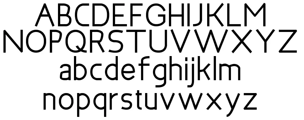 Bakersfieldfont specimens