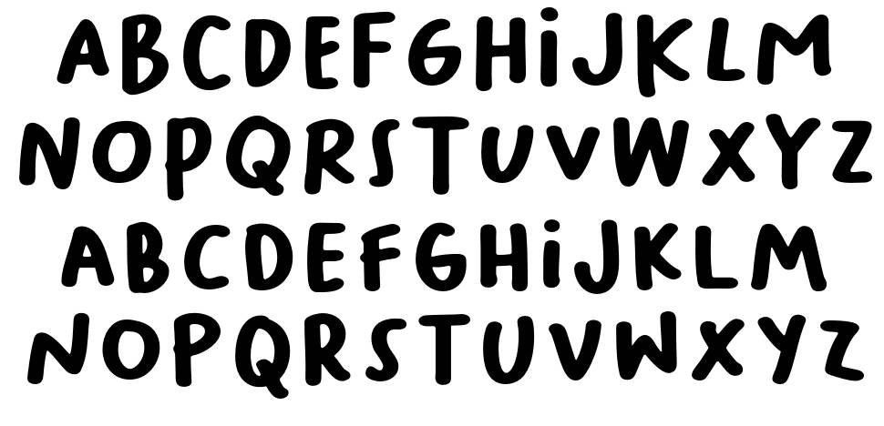 Bakso Sapi font Örnekler