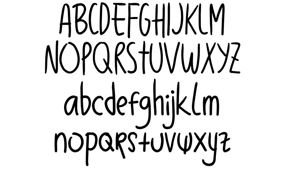 Balibong font specimens