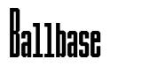 Ballbase フォント