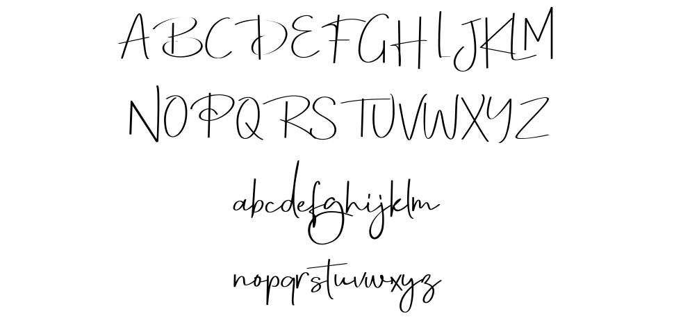 Ballegria フォント 標本