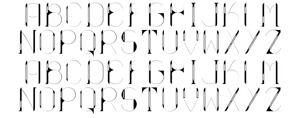 Ballo font specimens