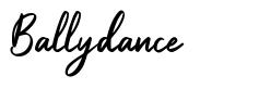 Ballydance 字形