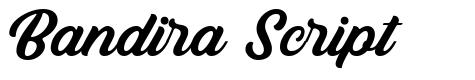 Bandira Script font