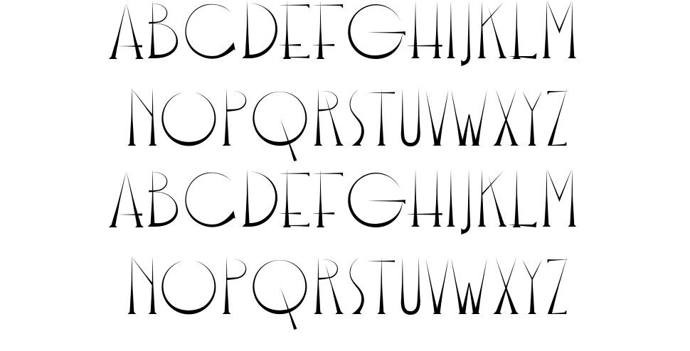 Bangkit font specimens