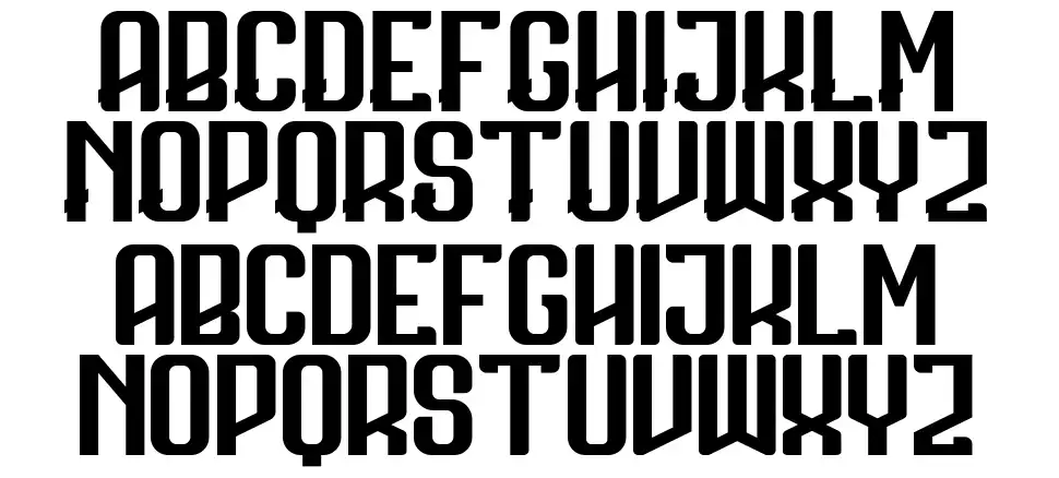 Barbarfont specimens