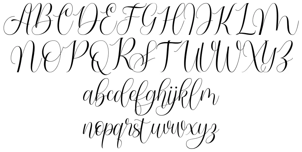 Barbara Blastfont specimens