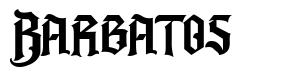 Barbatos шрифт