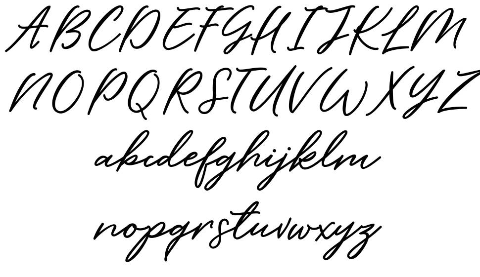 Barbeque písmo Exempláře