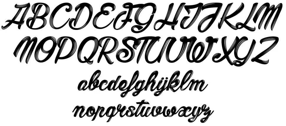 Barber Streetfont specimens