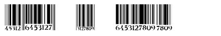 Barcode フォント