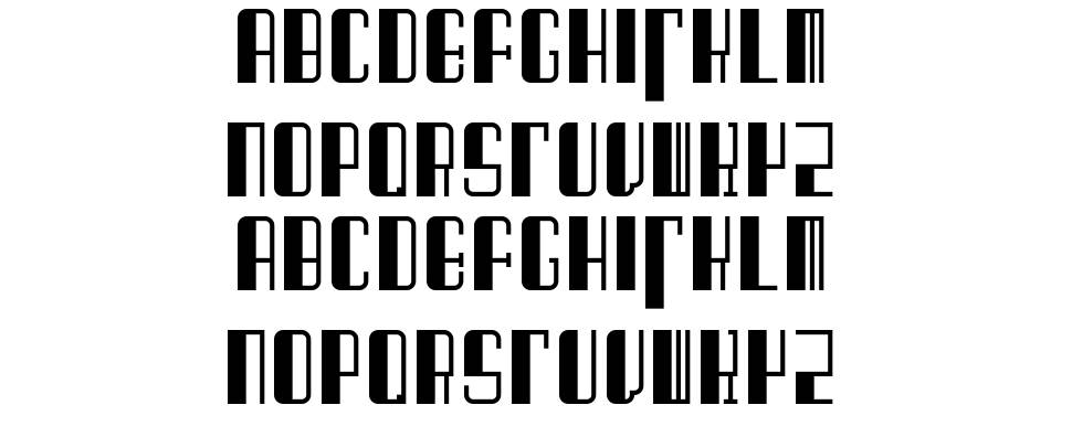 Barcode Deco! font specimens