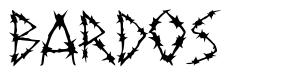 Bardos 字形