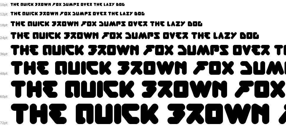 Bare Knuckle Fight font Waterfall