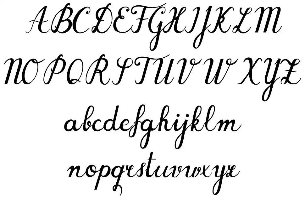 BarForstfont specimens