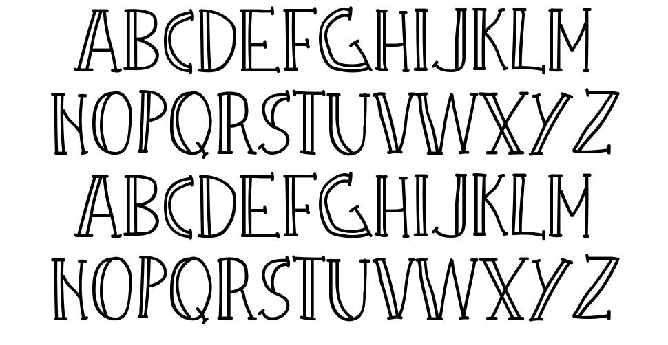 Barista Font font specimens