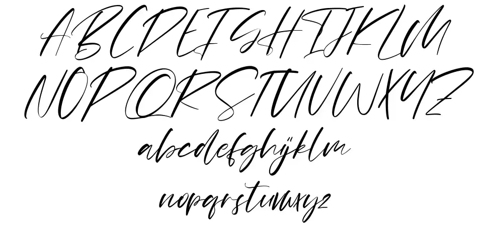 Barkertrapsfont specimens