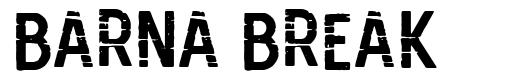 Barna Break шрифт